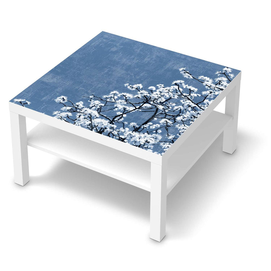 Selbstklebende Folie Spring Tree - IKEA Lack Tisch 78x78 cm - weiss