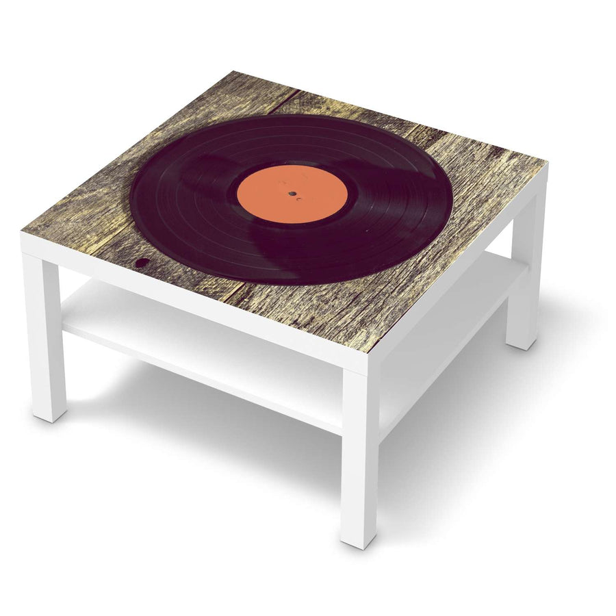 Selbstklebende Folie Vinyl - IKEA Lack Tisch 78x78 cm - weiss