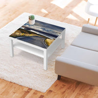 Selbstklebende Folie New Zealand - IKEA Lack Tisch 78x78 cm - Wohnzimmer
