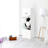Selbstklebende Folie Freistoss - IKEA Stuva / Fritids kombiniert - 2 große Türen und 2 kleine Türen - Kinderzimmer