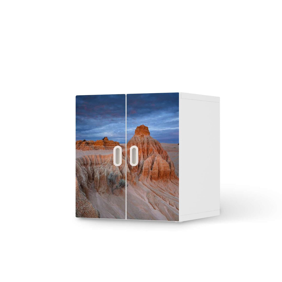 Selbstklebende Folie Outback Australia - IKEA Stuva / Fritids Schrank - 2 kleine Türen  - weiss