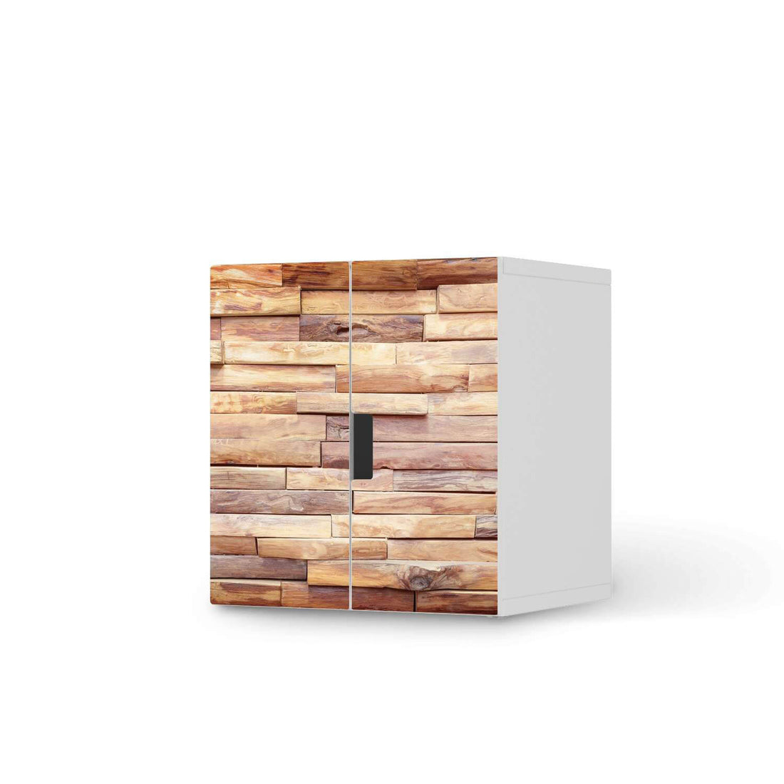 Selbstklebende Folie Artwood - IKEA Stuva Schrank - 2 kleine Türen  - weiss