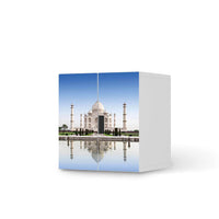 Selbstklebende Folie Taj Mahal - IKEA Stuva Schrank - 2 kleine Türen  - weiss