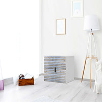 Selbstklebende Folie Greyhound - IKEA Stuva Schrank - 2 kleine Türen - Wohnzimmer