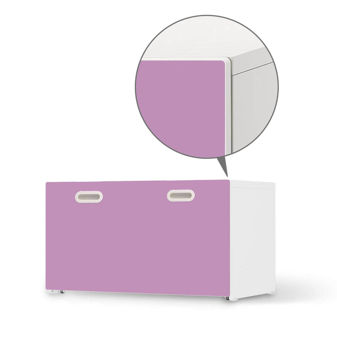 Klebefolie Möbel IKEA Stuva Fritids Ausschnitt Kante