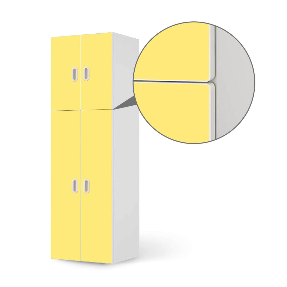 Klebefolie Möbel IKEA Stuva Fritids Ausschnitt Kante
