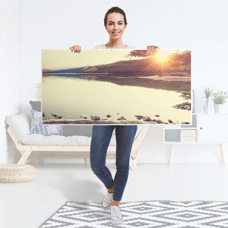 Tischfolie Seaside Dreams - Tisch 120x60 cm - Folie