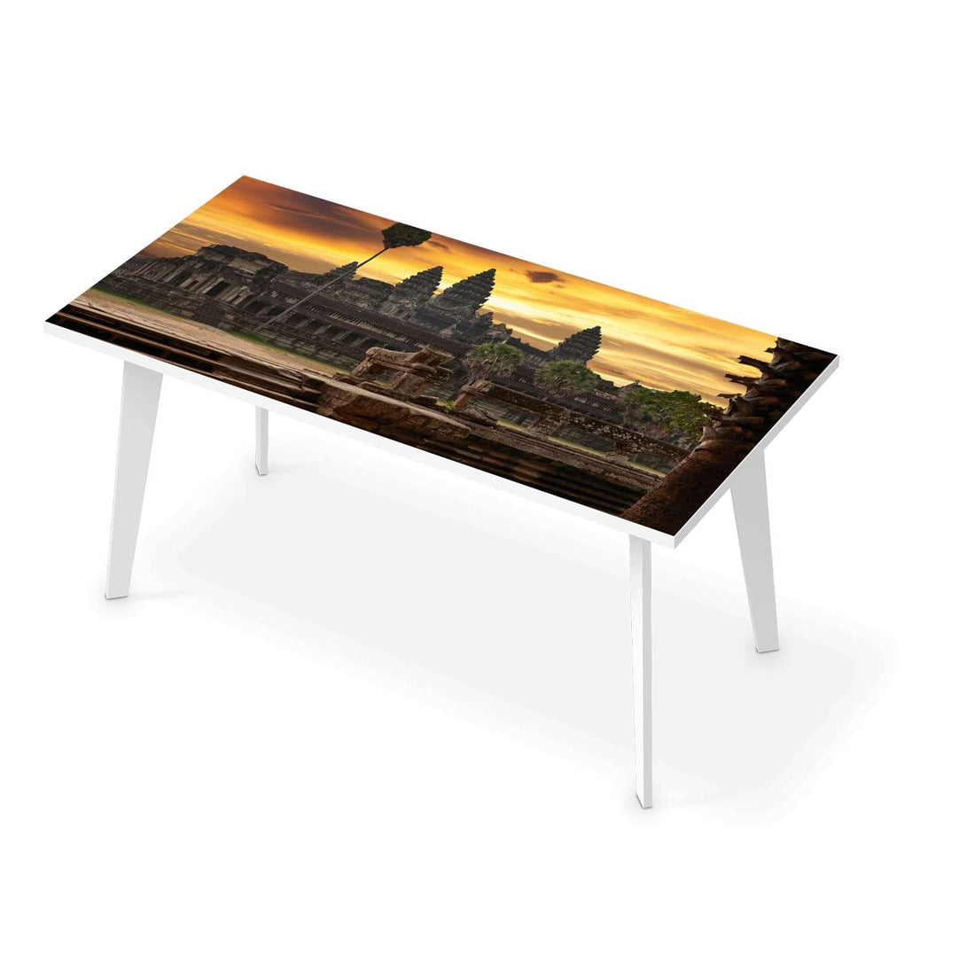 Tischfolie Angkor Wat - Esszimmer Tisch 160x80 cm