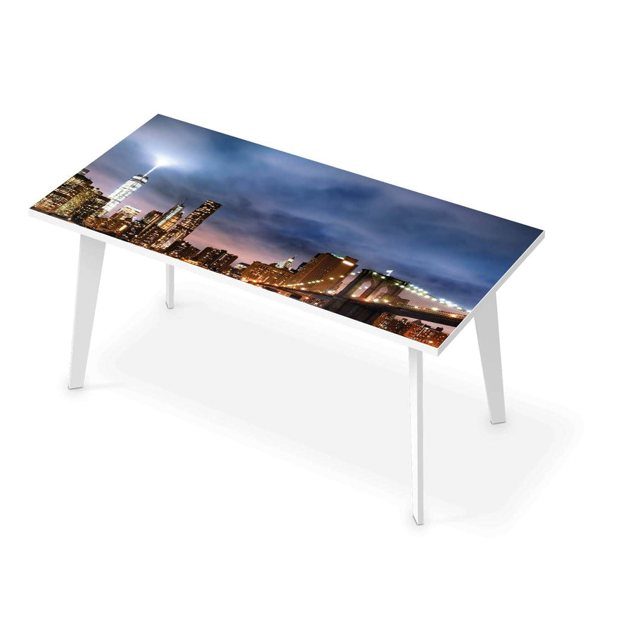 Tischfolie Brooklyn Bridge - Esszimmer Tisch 160x80 cm