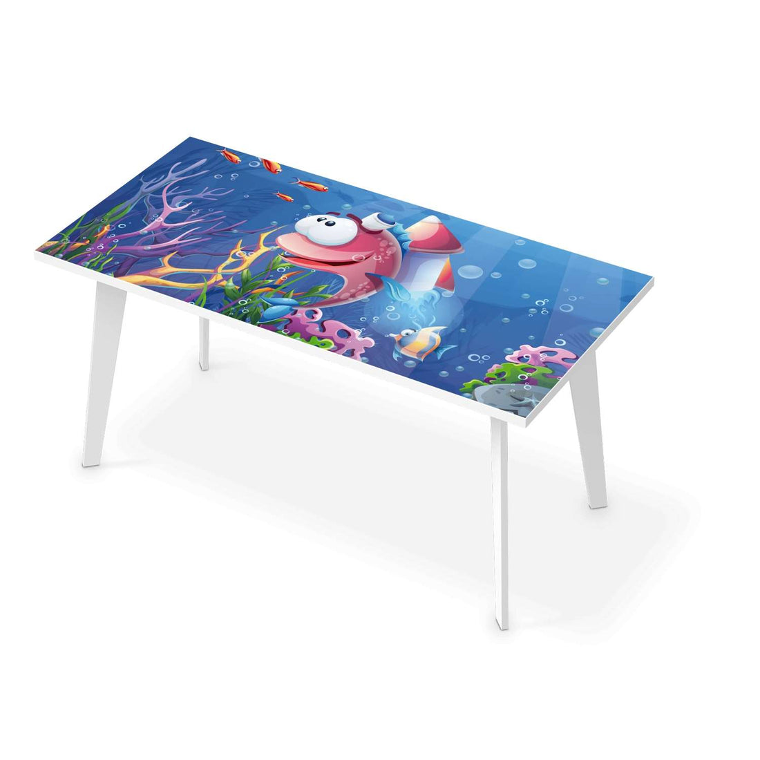 Tischfolie Bubbles - Esszimmer Tisch 160x80 cm