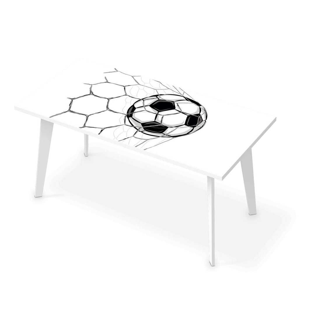 Tischfolie Eingenetzt - Esszimmer Tisch 160x80 cm