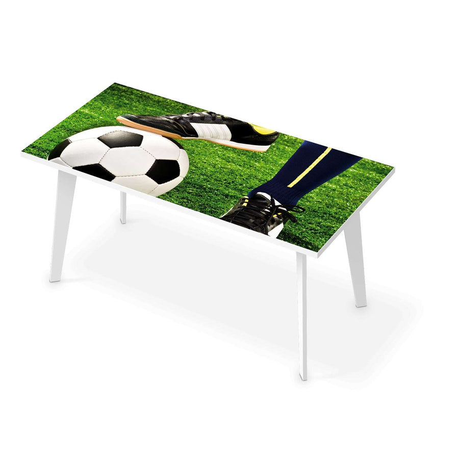 Tischfolie Fussballstar - Esszimmer Tisch 160x80 cm