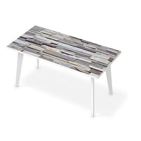 Tischfolie Granit-Wand - Esszimmer Tisch 160x80 cm
