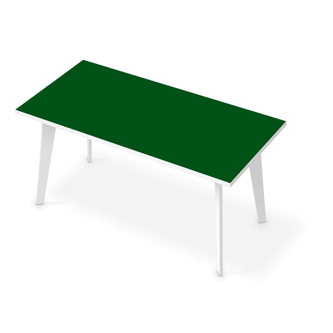 Tischfolie Grün Dark - Esszimmer Tisch 160x80 cm