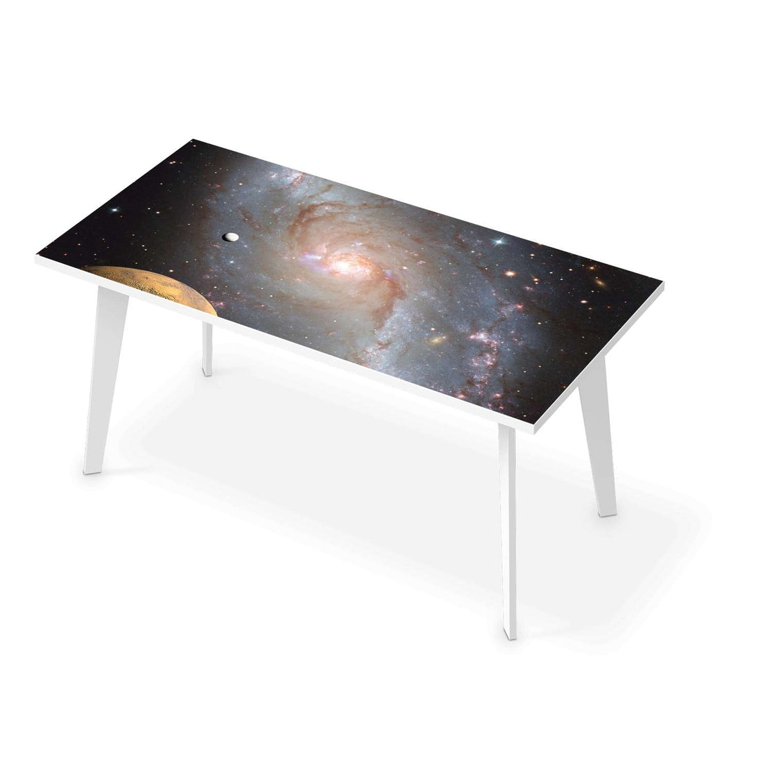 Tischfolie Milky Way - Esszimmer Tisch 160x80 cm