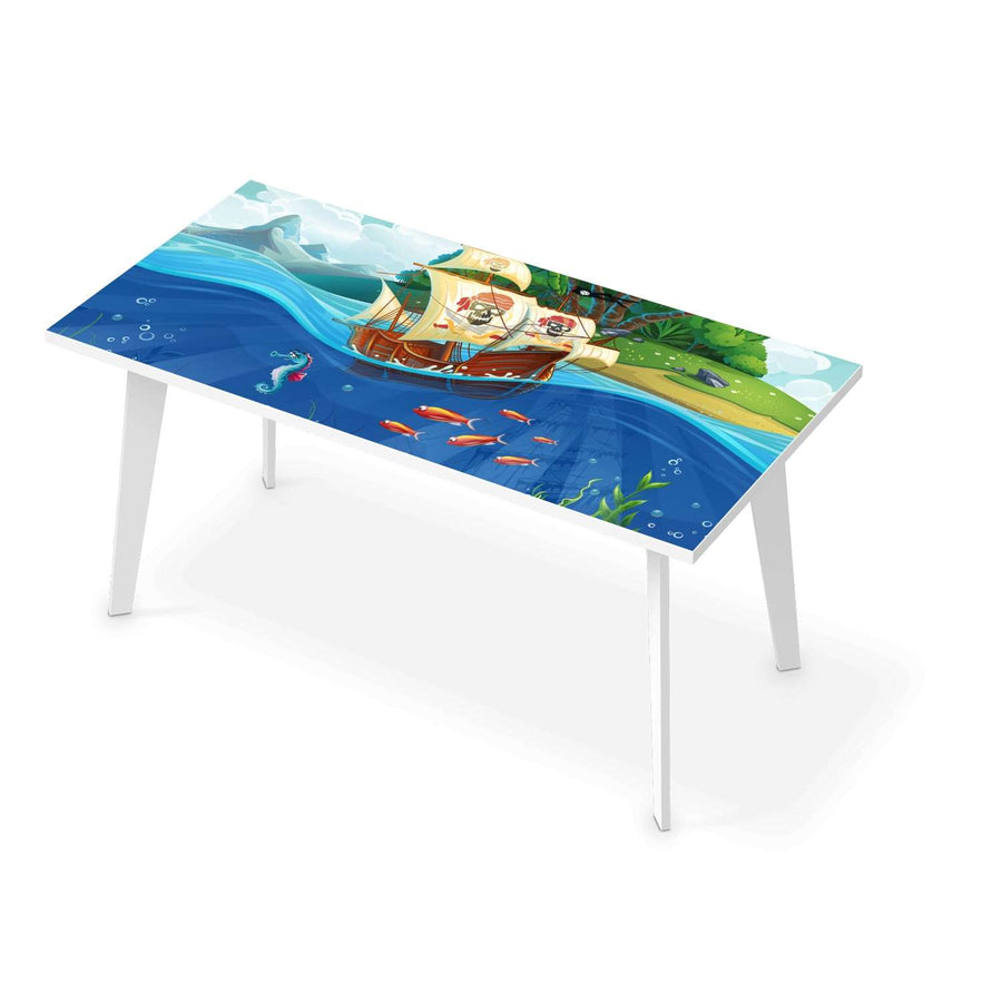 Tischfolie Pirates - Esszimmer Tisch 160x80 cm
