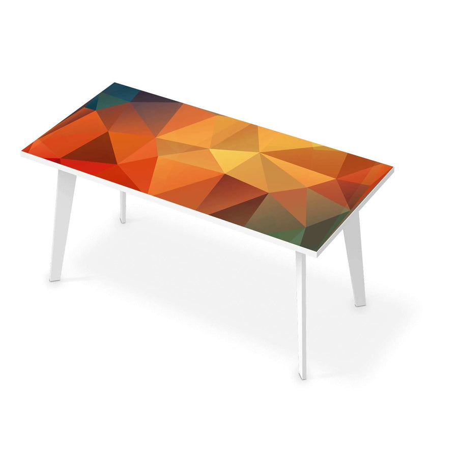 Tischfolie Polygon - Esszimmer Tisch 160x80 cm