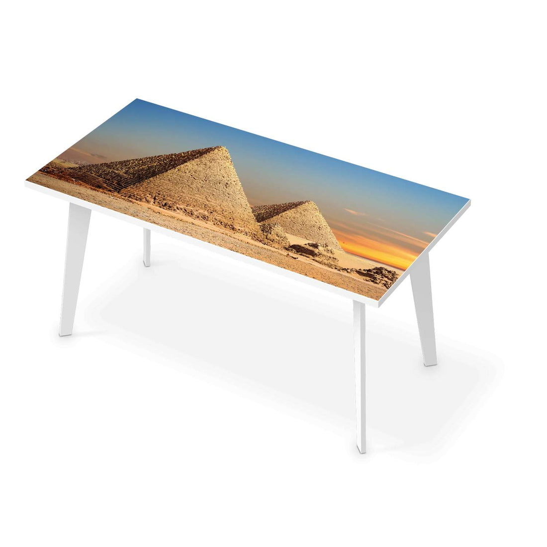 Tischfolie Pyramids - Esszimmer Tisch 160x80 cm