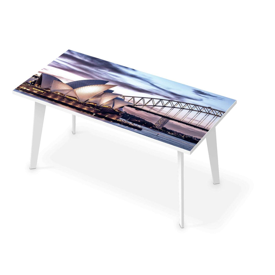 Tischfolie Sydney - Esszimmer Tisch 160x80 cm