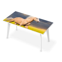 Tischfolie Wildpferd - Esszimmer Tisch 160x80 cm