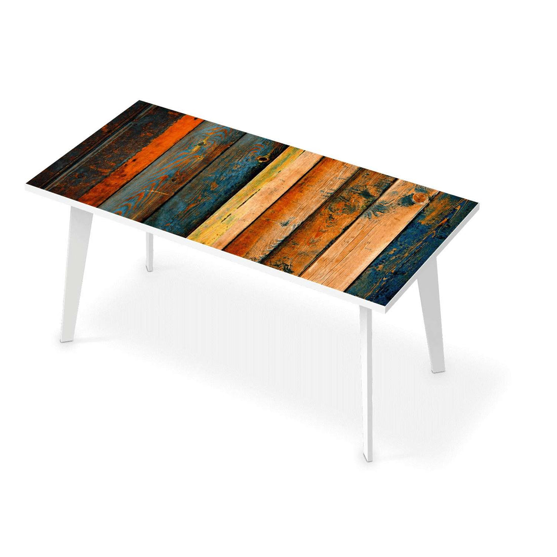 Tischfolie Wooden - Esszimmer Tisch 160x80 cm