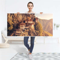 Tischfolie Bhutans Paradise - Tisch 160x80 cm - Folie