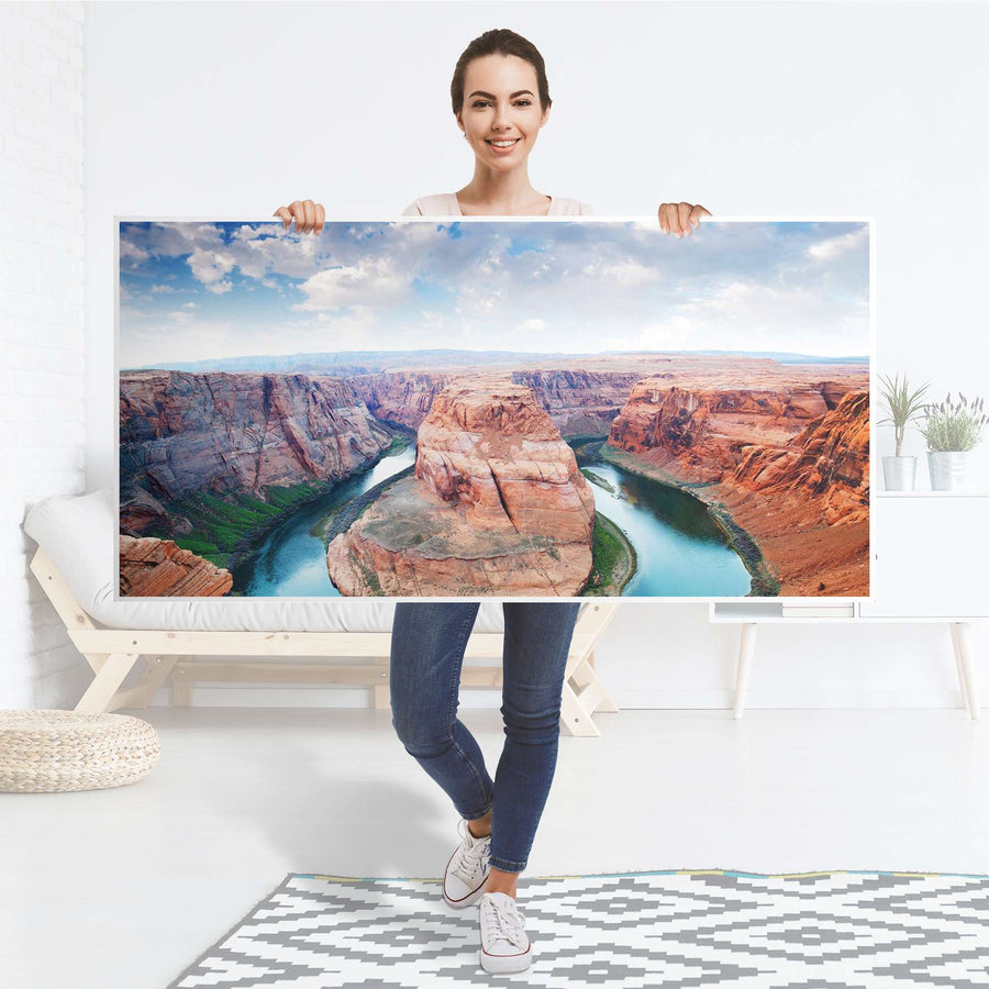 Tischfolie Grand Canyon - Tisch 160x80 cm - Folie