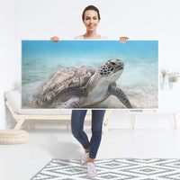 Tischfolie Green Sea Turtle - Tisch 160x80 cm - Folie