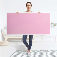 Tischfolie Pink Light - Tisch 160x80 cm - Folie