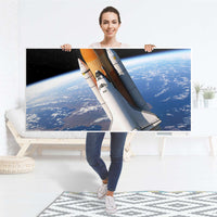 Tischfolie Space Traveller - Tisch 160x80 cm - Folie