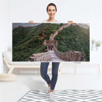 Tischfolie The Great Wall - Tisch 160x80 cm - Folie