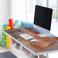 Tischfolie Outback Australia - Tisch 160x80 cm - Schreibtisch